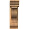 Ekena Millwork Funston Traditional Smooth Bracket w/ Offset Brace, Western Red Cedar, 5 1/2"W x 18"D x 18"H BKT0604X18X18FST01SWR - alternate 3